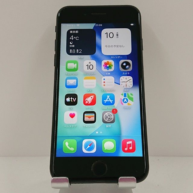 iPhoneSE ��2���� 64GB �ɥ��� �֥�å� c17981