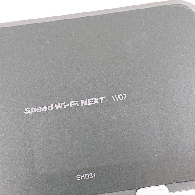 Speed Wi-Fi NEXT W07 SHD31 au �֥�å� c22365