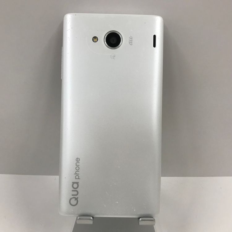 ムスビー｜Qua phone QX KYV42 ホワイト au SIMロック解除済み n05346