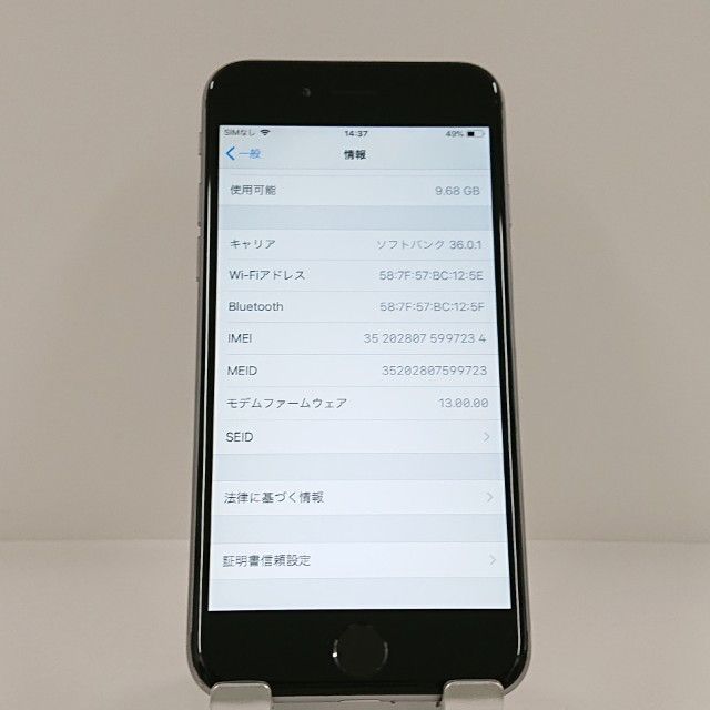 iPhone6 16GB au ���ڡ������쥤 c22450