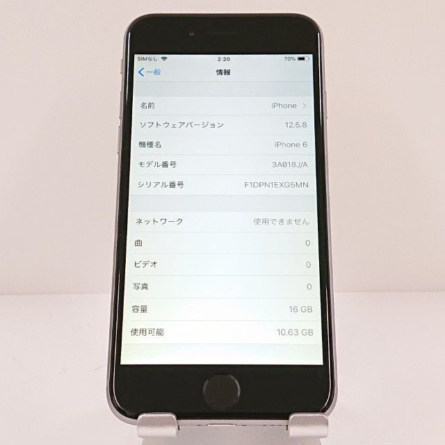 iPhone6 16GB SoftBank ���ڡ������쥤 c19877