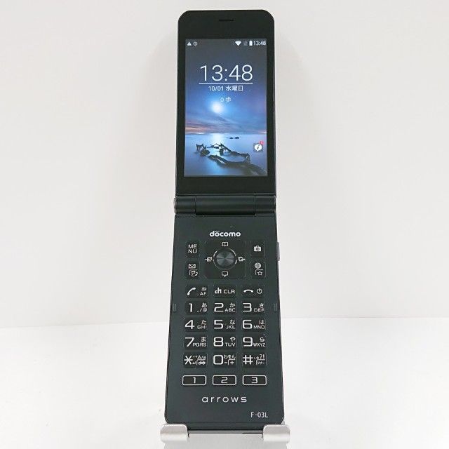 K581 arrows ケータイ F-03L DOCOMO SIMロック解除済み ムスビー｜【SIMフリー】arrows ケータイ F-03L シルバー 利用