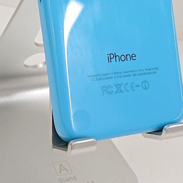 iPhone5c 16GB �ɥ��� �֥롼 c22341