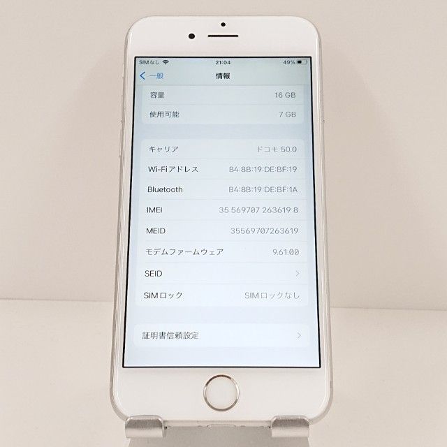 iPhone6s 16GB SIM�ե꡼ ����С� c19071