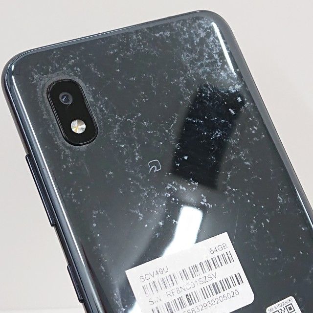 Galaxy A21 ����ץ� SCV49 au �֥�å� c17464