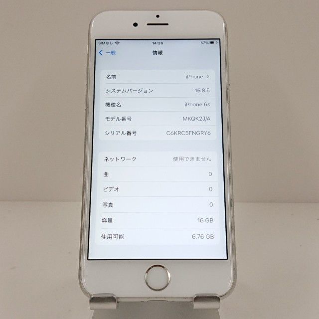 iPhone6s 16GB SIM�ե꡼ ����С� c17938