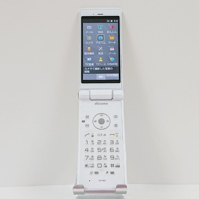 AQUOS �������� SH-06G �ɥ��� �ۥ磻�� c16779