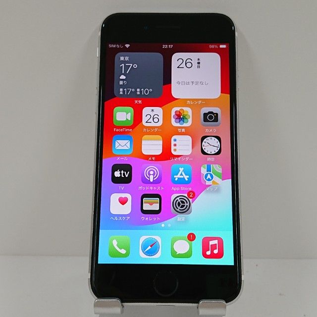 iPhoneSE ��2���� 64GB �ɥ��� �ۥ磻�� c18433