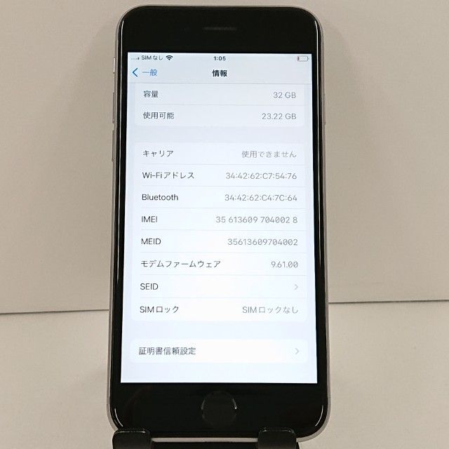 iPhone6s 32GB SIM�ե꡼ ���ڡ������쥤 c18514