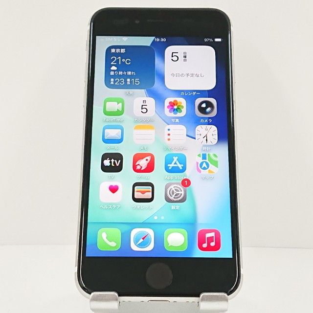 iPhoneSE ��2���� 64GB �ɥ��� �ۥ磻�� c18650