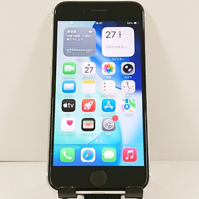 iPhoneSE ��2���� 64GB �ɥ��� �ۥ磻�� c21726