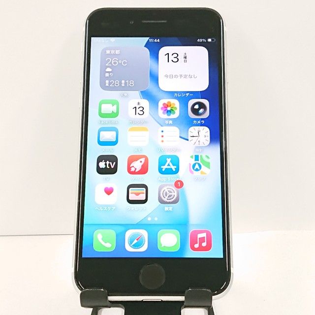 iPhoneSE ��2���� 64GB �ɥ��� �ۥ磻�� c20705