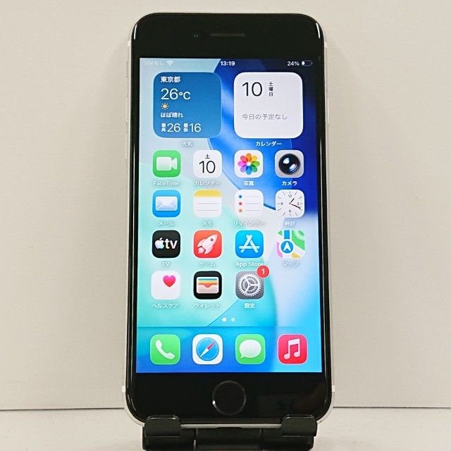 iPhoneSE ��2���� 64GB �ɥ��� �ۥ磻�� c23179