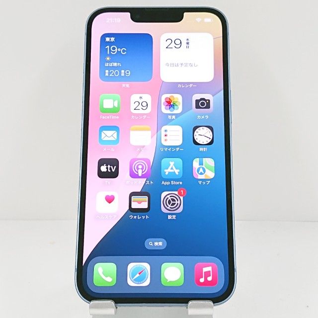 ڥǥⵡiPhone14 128GB SoftBank ֥롼 c15266