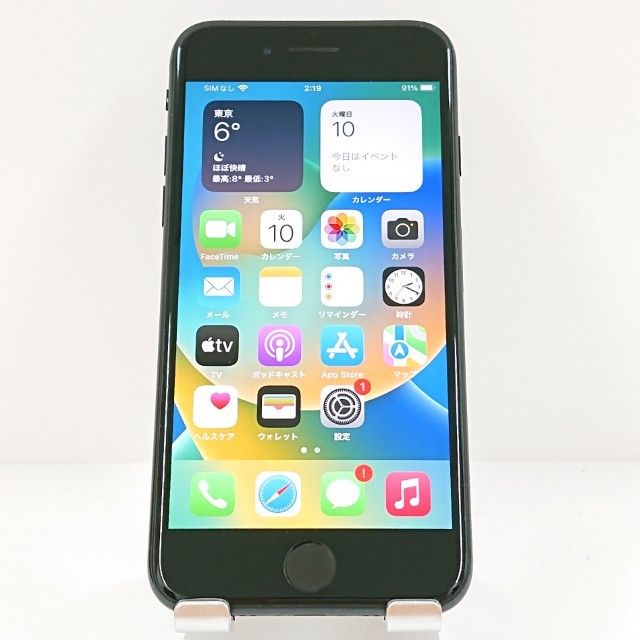 iPhoneSE ��2���� 64GB �ɥ��� �֥�å� c17959