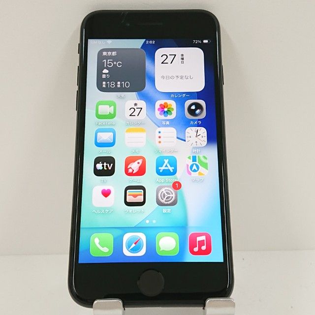 iPhoneSE ��2���� 64GB au �֥�å� c18456