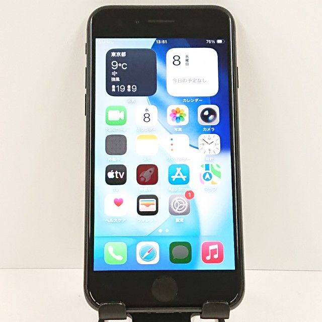 iPhoneSE ��2���� 64GB au �֥�å� c18881