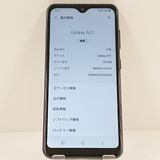 Galaxy A21 ����ץ� SCV49 au �֥�å� c17464