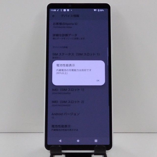 Xperia 10 V SOG11 au �ۥ磻�� c22707