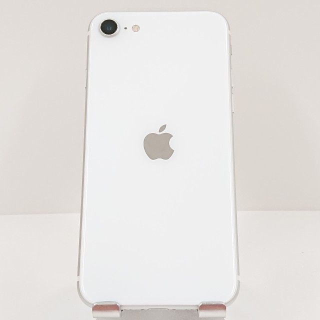 iPhoneSE ��2���� 64GB �ɥ��� �ۥ磻�� c16588