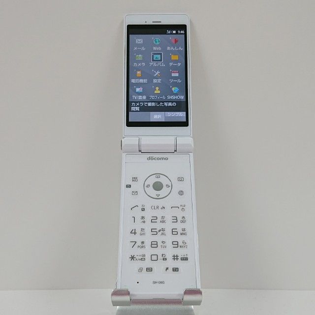 AQUOS �������� SH-06G �ɥ��� �ۥ磻�� c16780