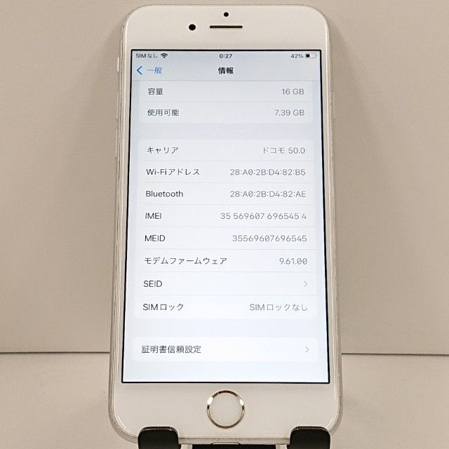 iPhone6s 16GB SIM�ե꡼ ����С� c19064