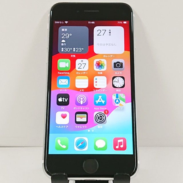 iPhoneSE ��2���� 64GB �ɥ��� �ۥ磻�� c21713