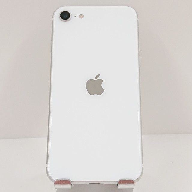 iPhoneSE ��2���� 64GB �ɥ��� �ۥ磻�� c17312