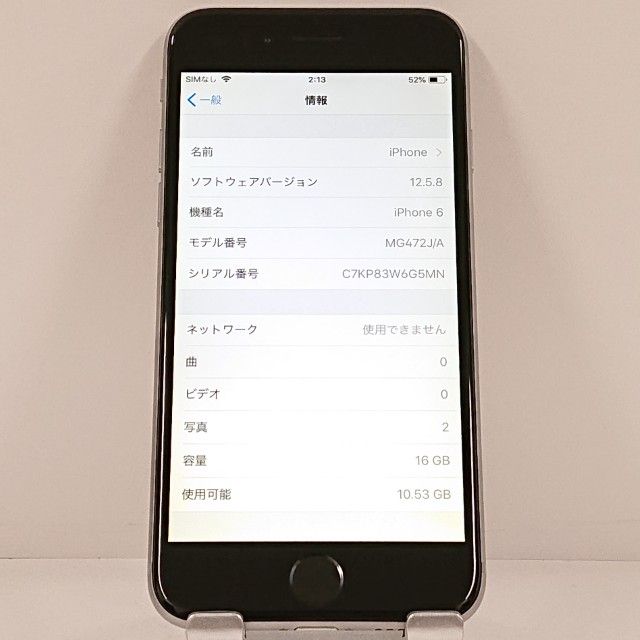 iPhone6 16GB SoftBank ���ڡ������쥤 c22348