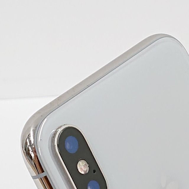 ムスビー｜iPhone X 256GB docomo シルバー n08307【iPhone X NTT