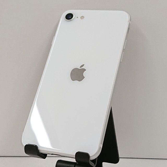 iPhoneSE ��2���� 64GB �ɥ��� �ۥ磻�� c16496