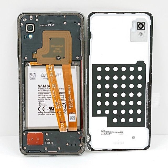 �ڥ�����ʡ�Galaxy A20 SC-02M �ɥ��� �ۥ磻�� c17318