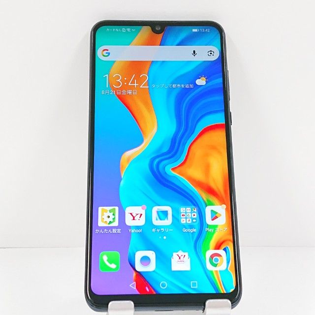 HUAWEI P30 lite MAR-LX2J SIM�ե꡼ �ߥåɥʥ��ȥ֥�å� c22110