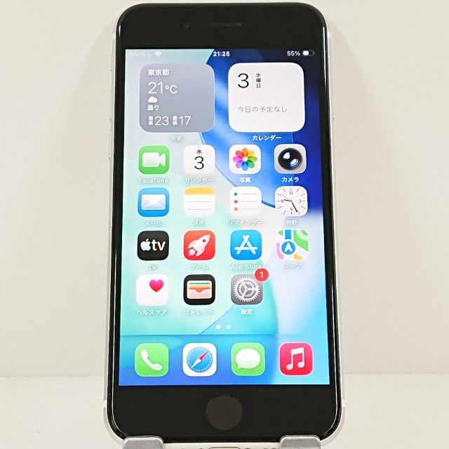 iPhoneSE ��2���� 128GB SIM�ե꡼ �ۥ磻�� c20511