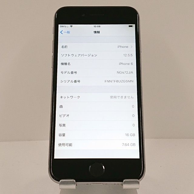 iPhone6 16GB SIM�ե꡼ ���ڡ������쥤 c18300