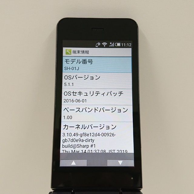 AQUOS �������� SH-01J �ɥ��� �֥롼�֥�å� c21999