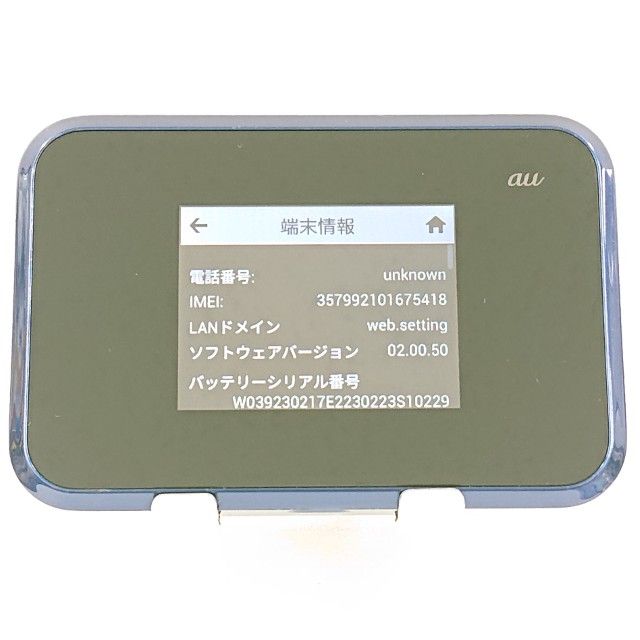 Speed Wi-Fi NEXT W07 SHD31 au �֥�å� c22366