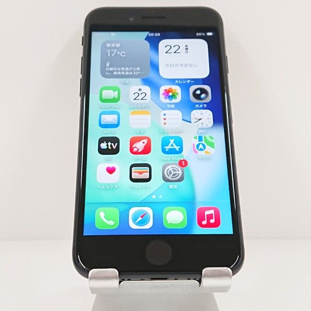 iPhoneSE ��2���� 64GB �ɥ��� �֥�å� c20008