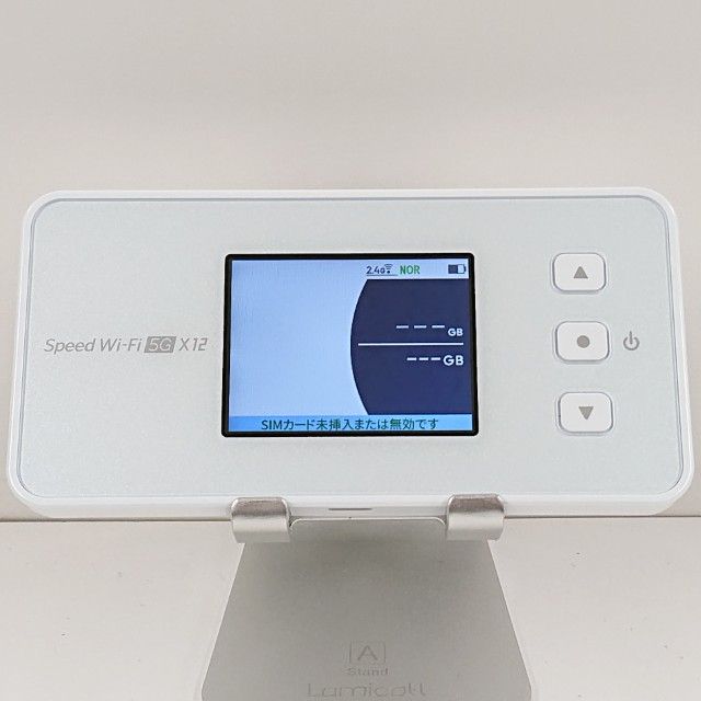 Speed Wi-Fi 5G X12 NAR03 au �������ۥ磻�� c22036