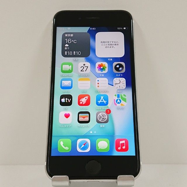 iPhoneSE ��2���� 64GB �ɥ��� �ۥ磻�� c18445