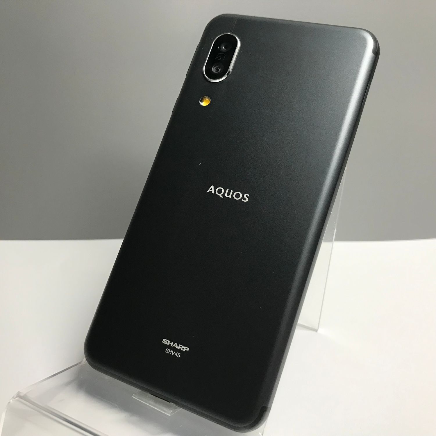 ムスビー｜【ほぼ新品】SIMロック解除 AQUOS sense3 SHV45 ブラック 