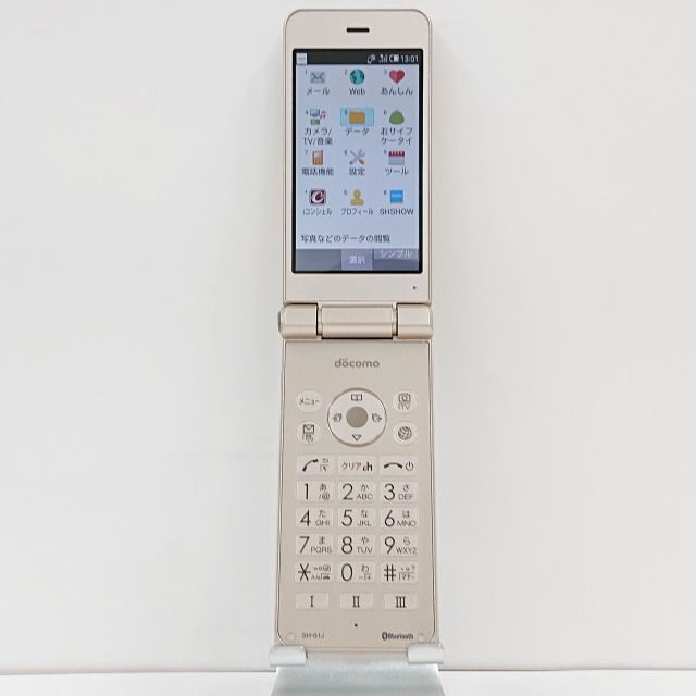 ムスビー｜AQUOS ケータイ SH-01J docomo ゴールド c01588【AQUOS