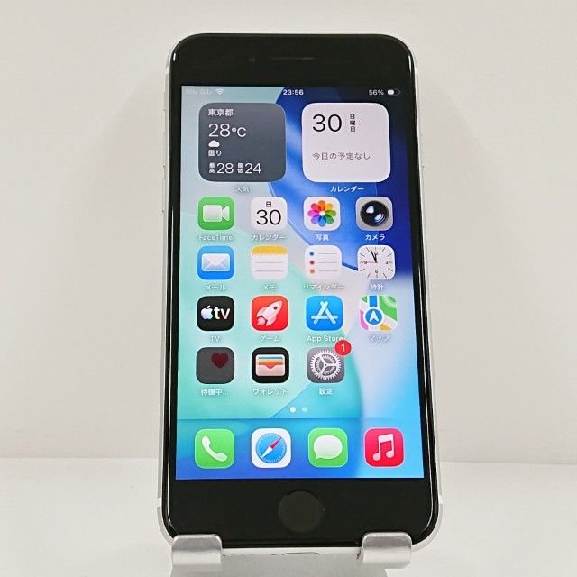�ڥǥⵡ��iPhoneSE ��2���� 64GB au �ۥ磻�� c22295