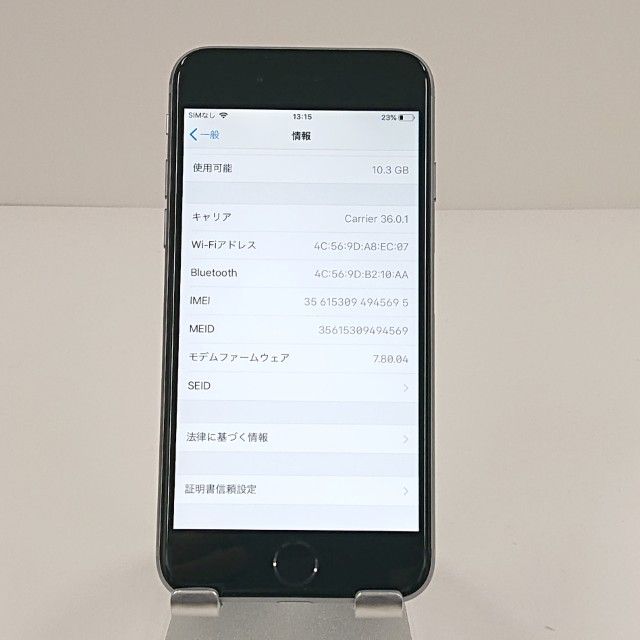 iPhone6 16GB SIM�ե꡼ ���ڡ������쥤 c19324