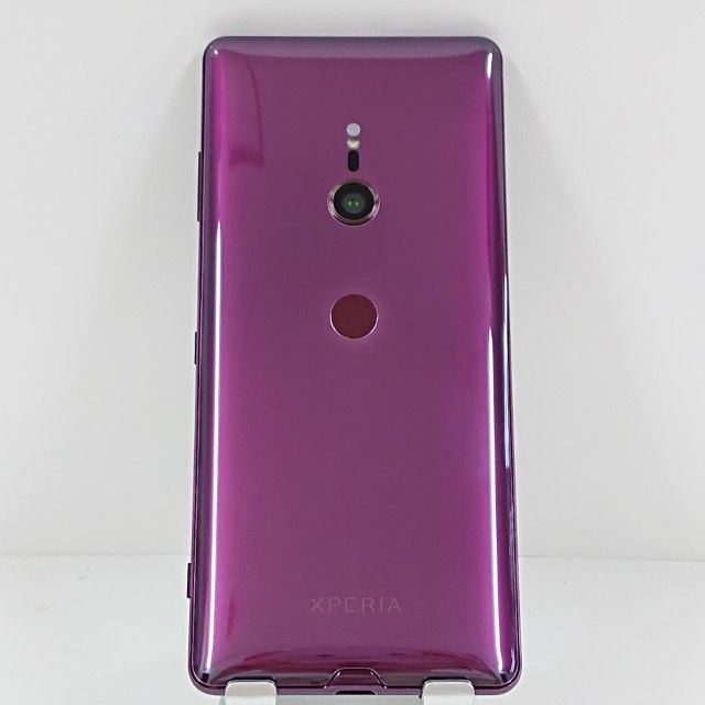ムスビー｜Xperia XZ3 SOV39 au ボルドーレッド c14390【Xperia