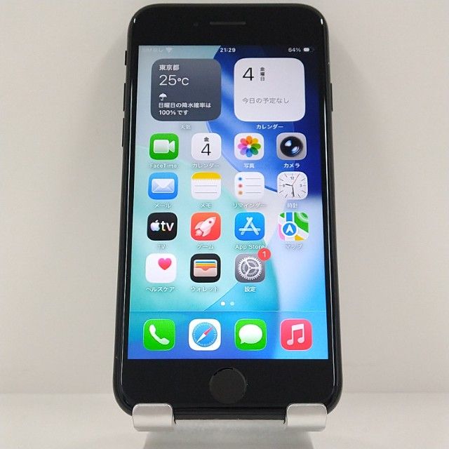 iPhoneSE ��2���� 64GB �ɥ��� �֥�å� c22500