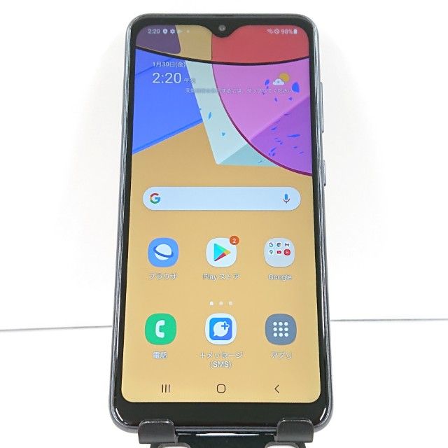 Galaxy A21 ����ץ� SCV49 au �֥�å� c16814