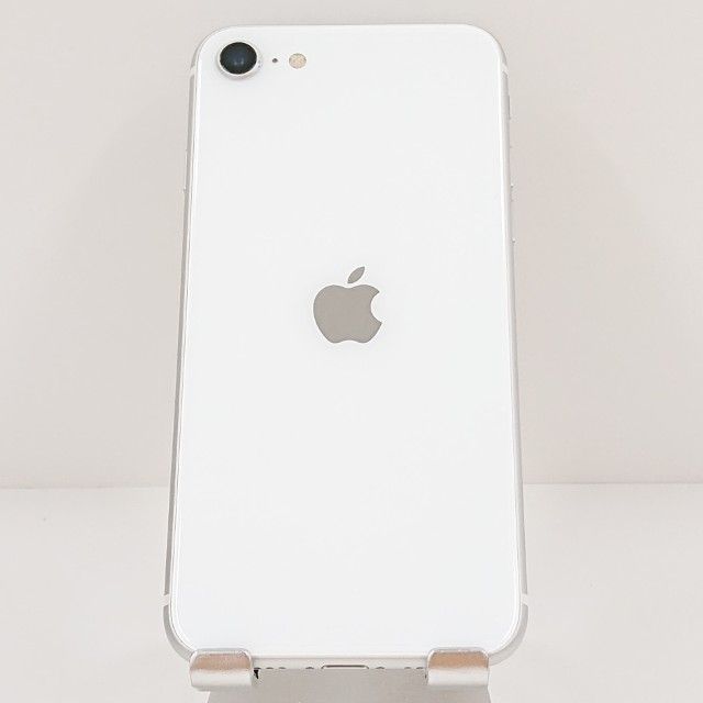 iPhoneSE ��2���� 64GB �ɥ��� �ۥ磻�� c19771