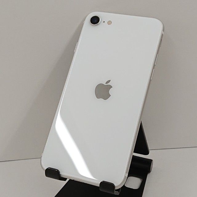 iPhoneSE ��2���� 64GB �ɥ��� �ۥ磻�� c17373