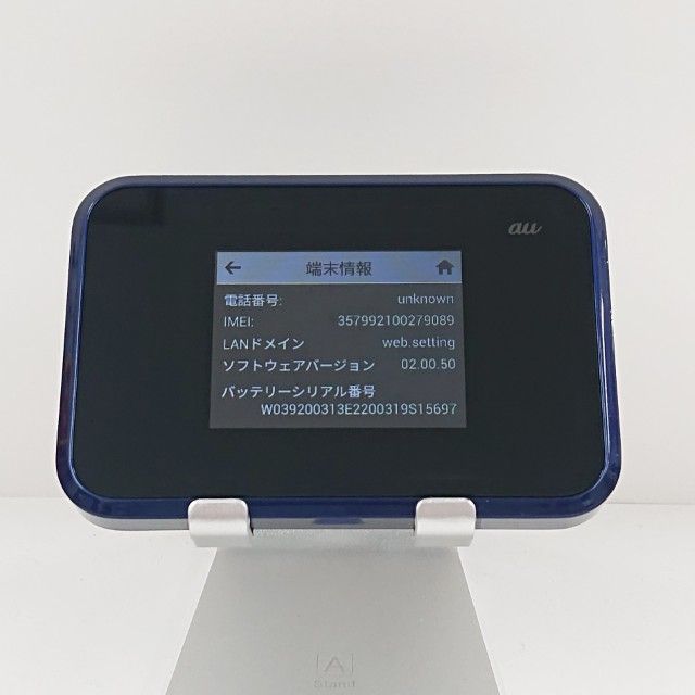 Speed Wi-Fi NEXT W07 SHD31 au �֥�å� c20399